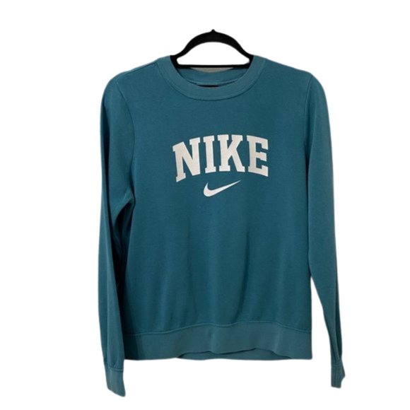 Nike Tops - Women Nike Teal Sweatshirt